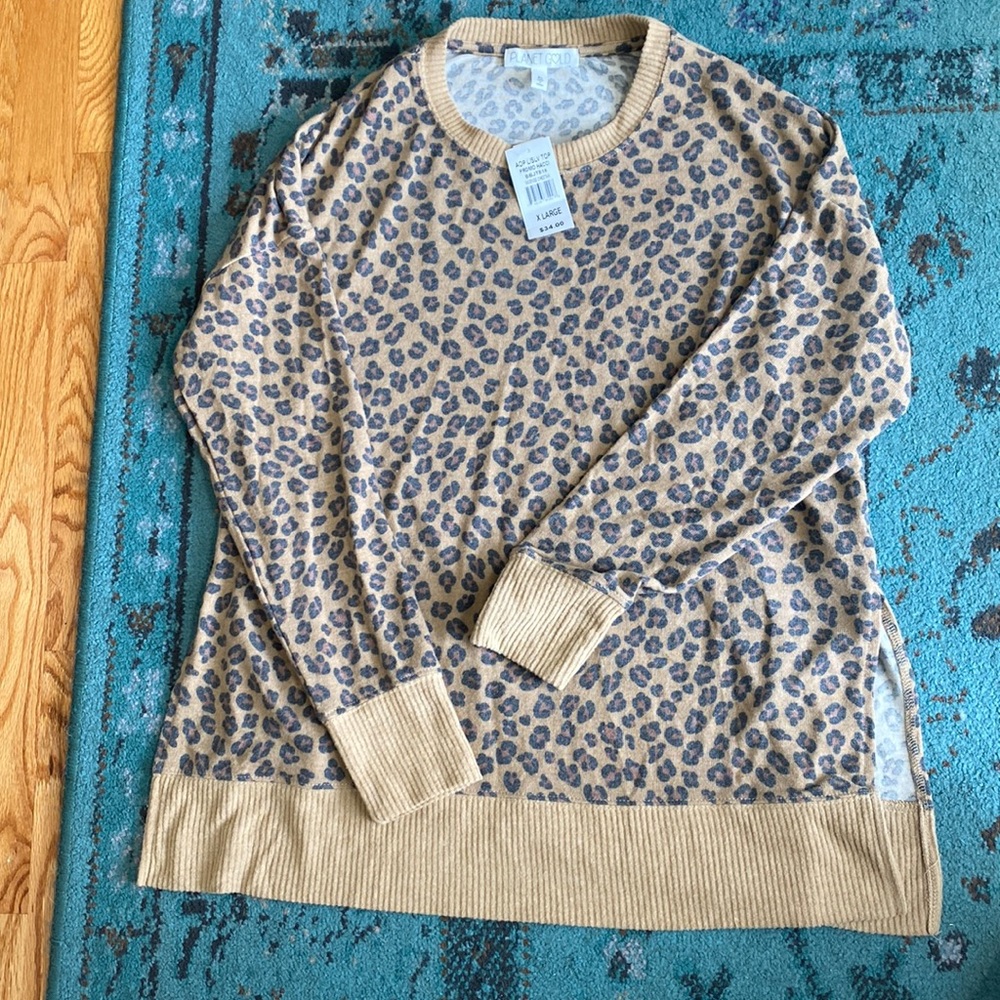 Cheetah Sweater